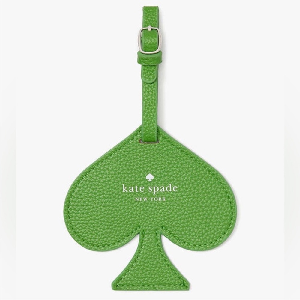 Kate Spade Green Luggage Tag - Brand New With Tags